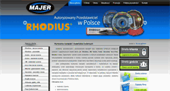Desktop Screenshot of majer-hurt.com